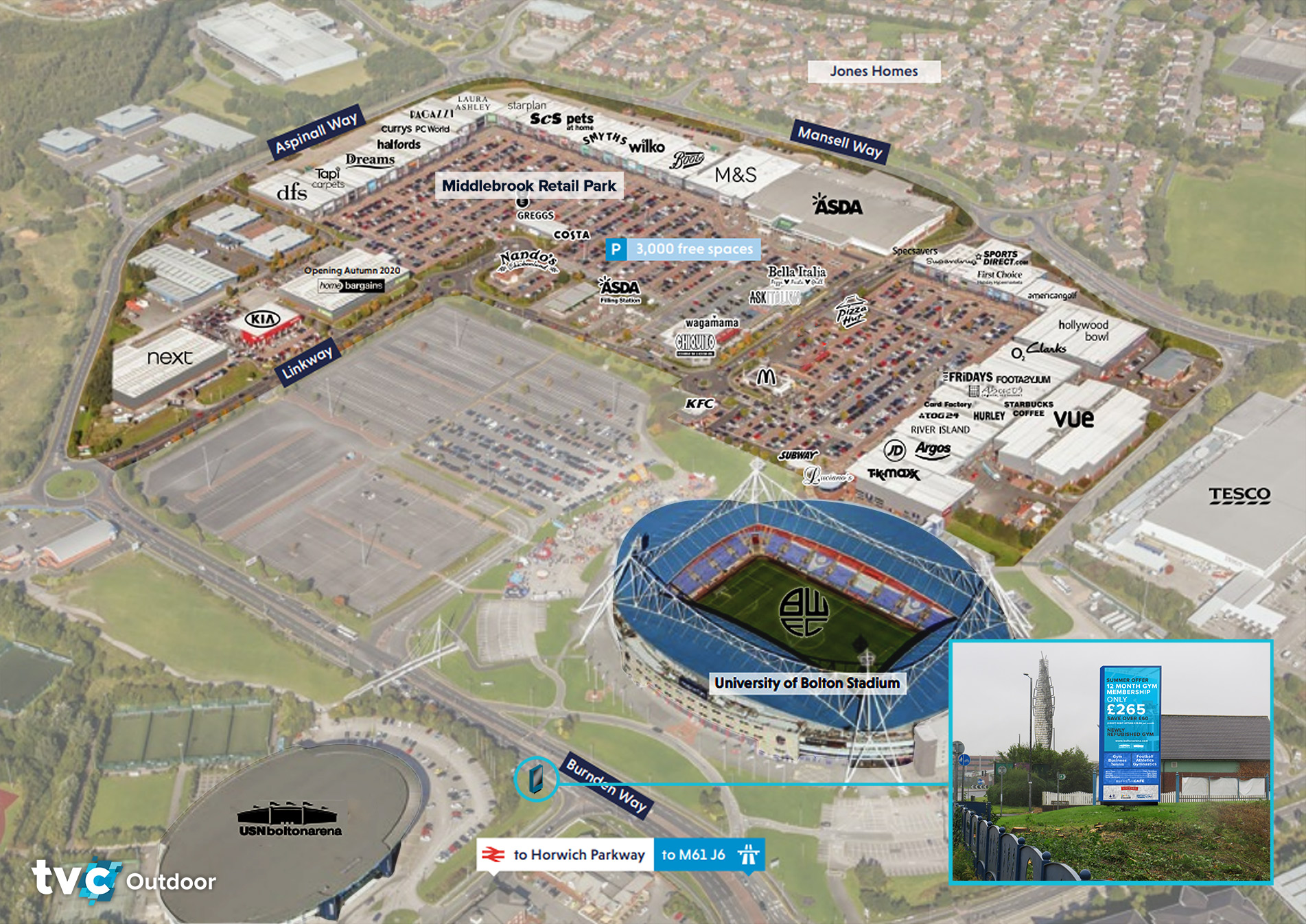 Middlebrook Gateway Map